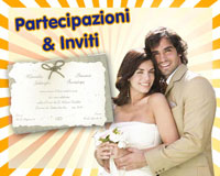Partecipazioni MATRIMONIO Inviti NOZZE (cod 94150)